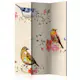 Rumsavdelare Skärmvägg Arkiio Bird Song 135x172 cm