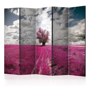 Rumsavdelare Skärmvägg Arkiio Magenta Meadow II 225x172 cm