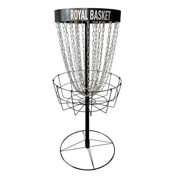Frisbeegolfkorg Viking Discs Royal i Svart