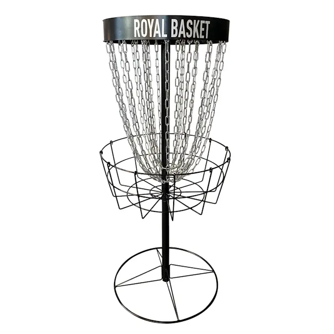 Frisbeegolfkorg Viking Discs Royal i Svart