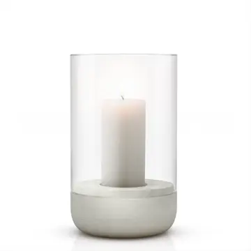 Stormlykta Blomus Calma med Ljus