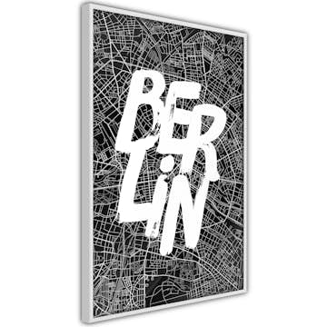 Poster Artgeist Affisch Negative Berlin