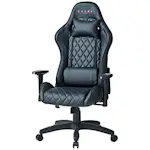 Gamingstol Kuura RGB Svart Justerbar med Inbyggda RGB-Lampor