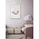 Poster Gallerix Watercolor Rabbit Friends