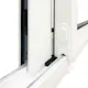 Skjutbart Fönsterparti Halle Thermo 6 Fönster 3 Spår Vit