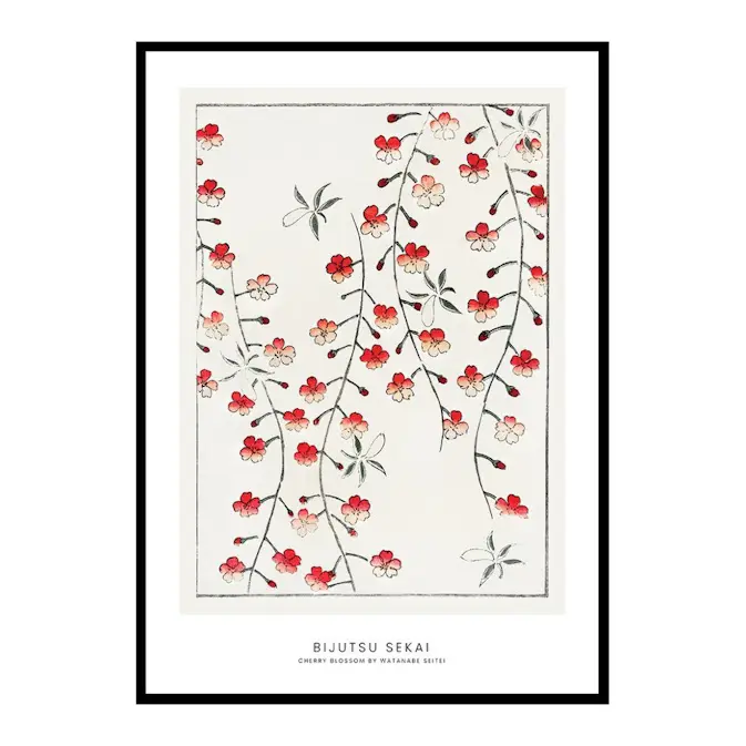 Poster Gallerix Cherry Blossom By Watanabe Seitei