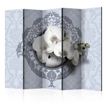 Rumsavdelare Skärmvägg Arkiio Orchids Royal Pattern II 225x172 cm