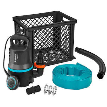 Pump Gardena Dränkbar 9000 Set För Smutsigt Vatten