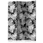 Rumsavdelare Skärmvägg Arkiio Black And White Jungle 135x172 cm