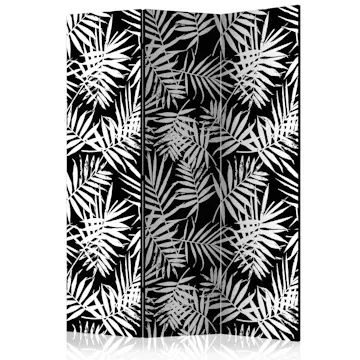 Rumsavdelare Skärmvägg Arkiio Black And White Jungle 135x172 cm