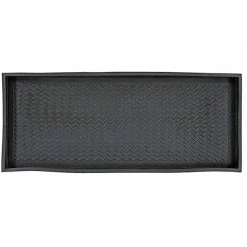 Dörrmatta InHouse Group Zig Zag Svart 40x80 cm