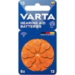 Hörapparatsbatterier Varta 13/A13/PR48 8-pack
