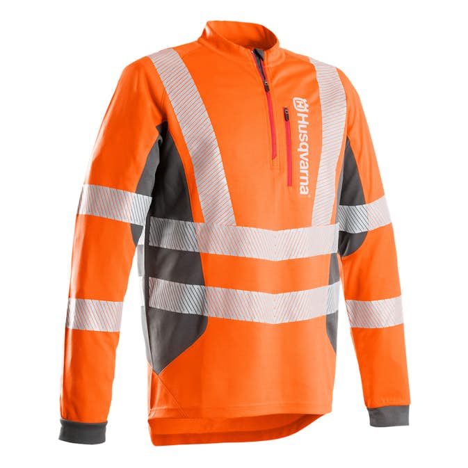 T-Shirt Husqvarna Technical High Viz Långärmad
