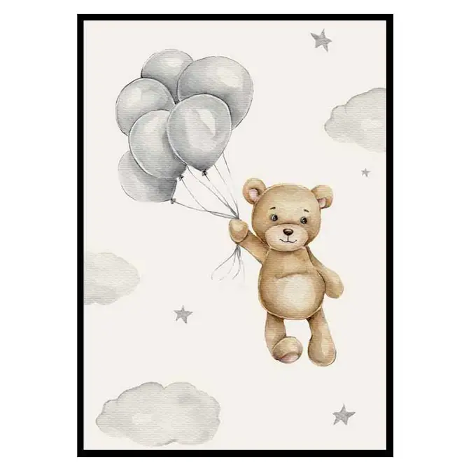 Poster Gallerix Balloons Teddy