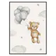 Poster Gallerix Balloons Teddy