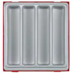 Inbyggnadslåda med 4 fack Teng Tools TTD00