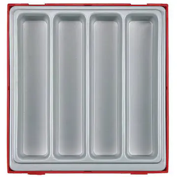 Inbyggnadslåda med 4 fack Teng Tools TTD00