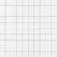 Mosaik Line Vit/Ret Blank 3x3 cm