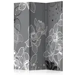 Rumsavdelare Skärmvägg Arkiio Winter Flora 135x172 cm