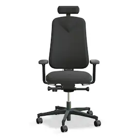 Kontorsstol Lanab Group Höganäs 290 med Armstöd och Nackstöd