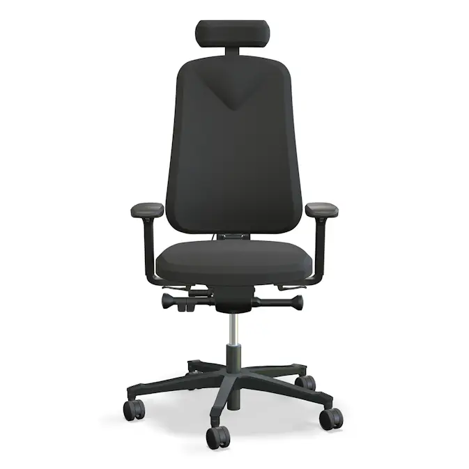 Kontorsstol Lanab Group Höganäs 290 med Armstöd och Nackstöd