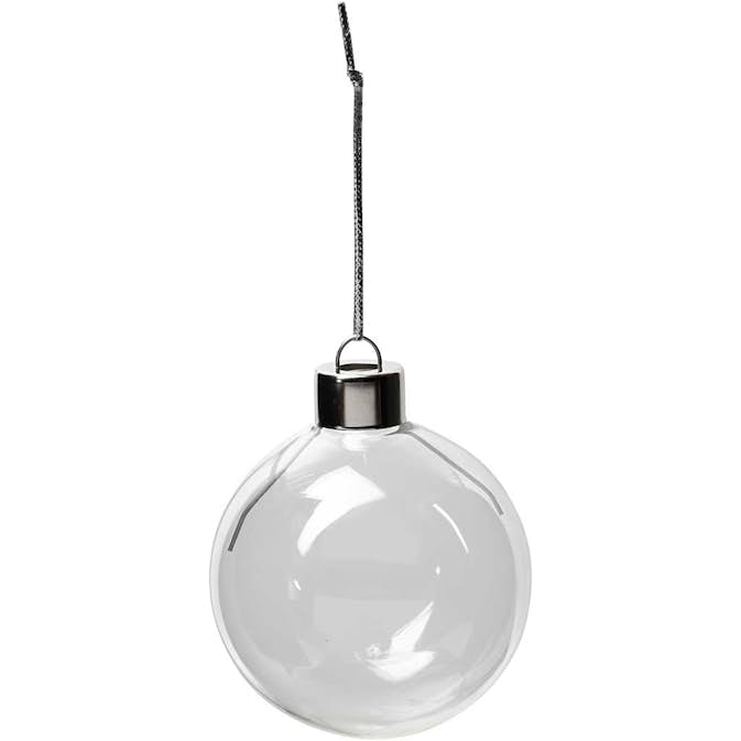 Glaskulor Creativ Company Transparent H 6,9 cm 8 st/1 Förp