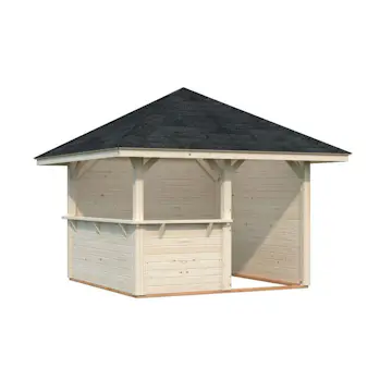 Stuga Palmako Bianca 8,3 m2 Set 3