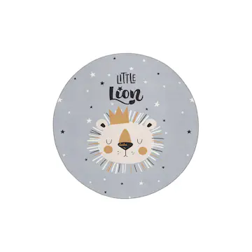 Barnmatta KM Carpets Play Lionking Rund