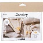 DIY-kit Creativ Company Smycken Honungskalcit