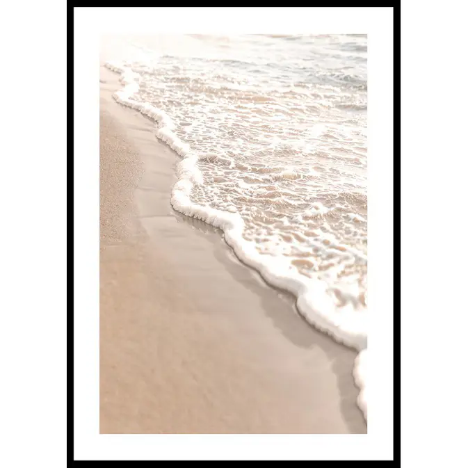 Poster Gallerix Coastal Foam Embrace