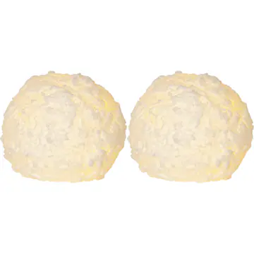 Blockljus Star Trading Snowball LED 2-pack Batteriljus