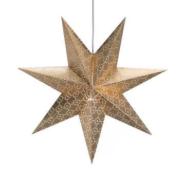 Adventsstjärna Markslöjd Tostared 45 cm Hängande