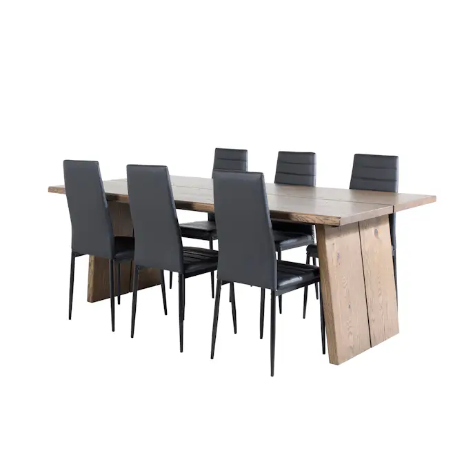 Matgrupp Venture Home Lotus med 6 Sly Stolar