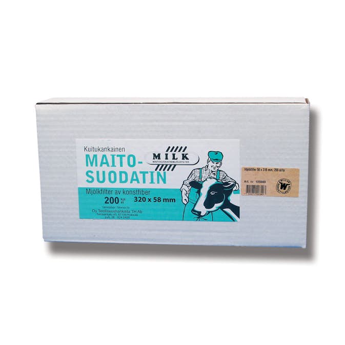 Mjölkfilter Willab Ulax 200 st