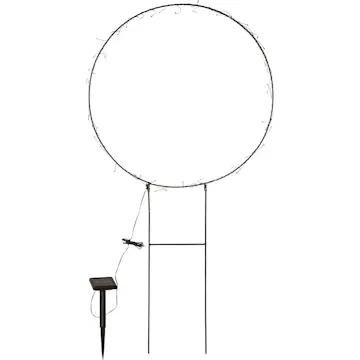 Solcellsdekoration Star Trading Barlumi 60 cm 60L