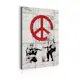 Tavla Arkiio Soldiers Painting Peace By Banksy