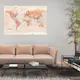 Tavla Arkiio World Map Orange World