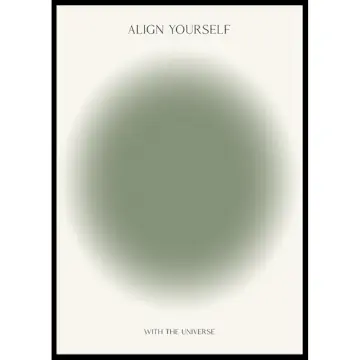 Poster Gallerix Aura Energy Align