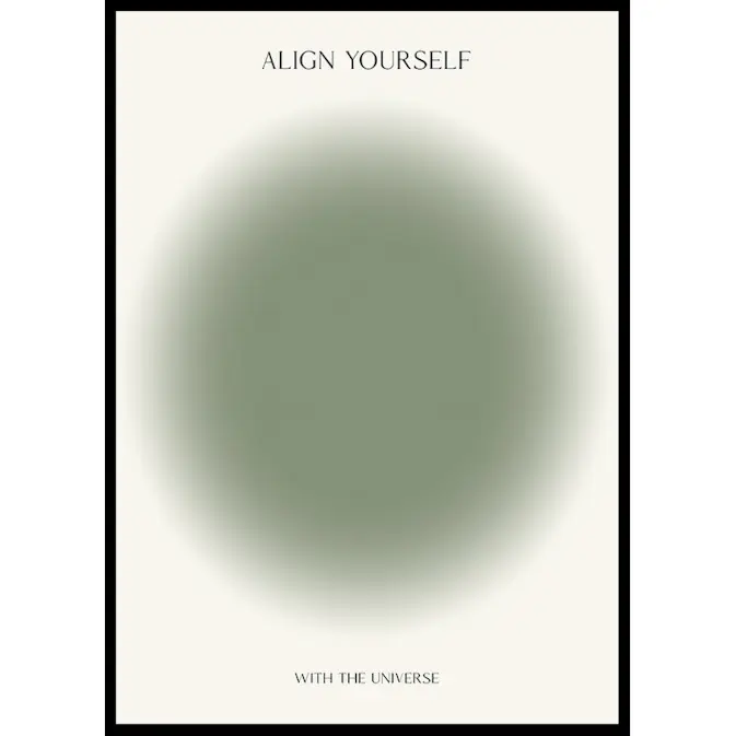 Poster Gallerix Aura Energy Align