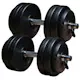 Hantlar Fitn Shape 2 st 30 kg Justerbar