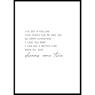 Poster Gallerix Dreams Come True