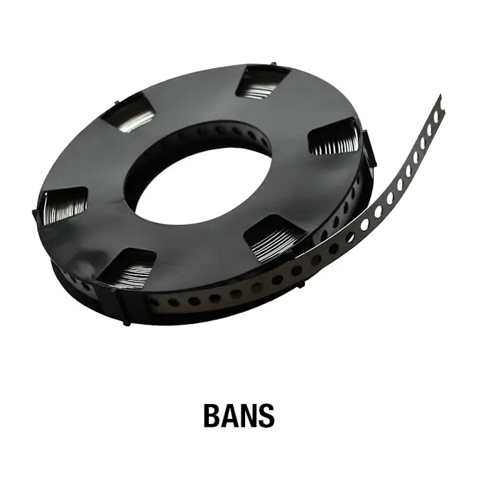 Patentband Simpson strong Tie BANS Ro stfri A2 0,7x12x3000