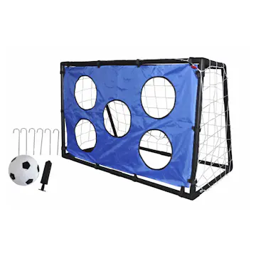 Fotbollsmål Play It Med Prickskytteduk