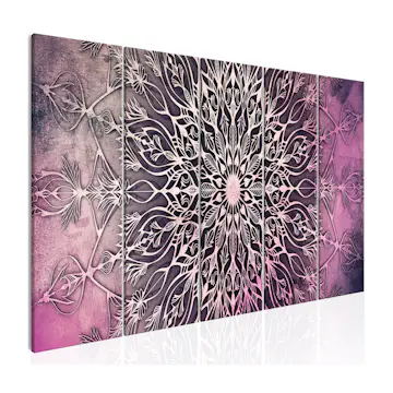 Tavla Arkiio Center Narrow Pink 5 delar