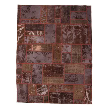 Persisk Patchworkmatta D-sign Handknuten 750847