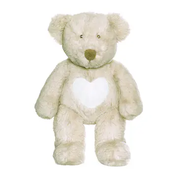 Gosedjur Teddykompaniet Teddy Cream Nalle Liten Grå