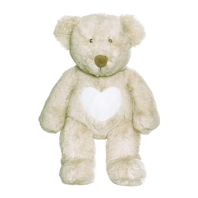 Gosedjur Teddykompaniet Teddy Cream Nalle Liten Grå