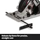 Mini-cirkelsåg Einhell TE-CS 18/89 Li - Solo Sladdlös utan Batteri