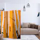 Rumsavdelare Skärmvägg Arkiio Birches On The Orange Background 135x172 cm