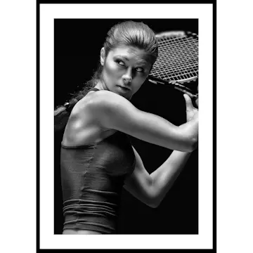 Poster Gallerix Tennis Player No3
